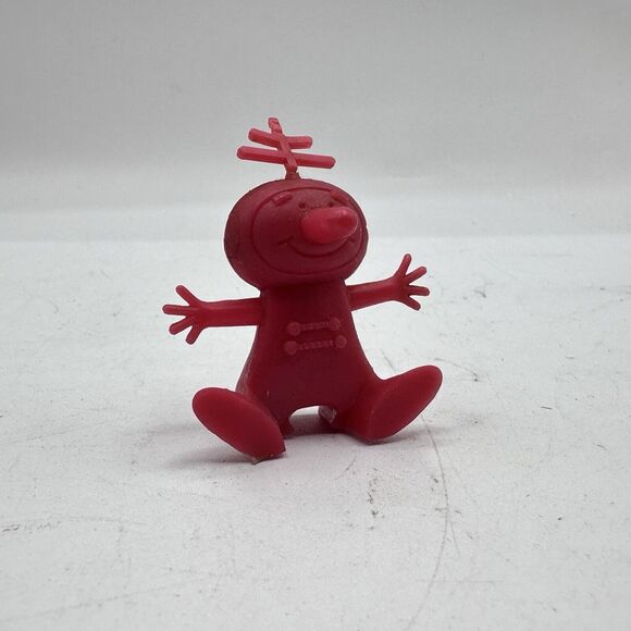 Vintage NABISCO SPOON Sitter CRUNCHY Cereal Toy Alien Rare Figurine 50s 60s - Picture 2 of 8